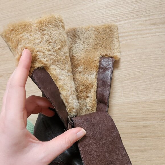 Sam Edelman Winsford Lace Up Chunky Studded Clog Shealing Leather Heeled Boots - Picture 10 of 12